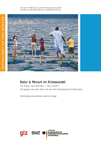 Vorschau der Titelseite der Broschüre "Natur & Mensch im Klimawandel"