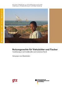 Vorschau der Titelseite der Broschüre "Nutzungsrechte für Viehzüchter und Fischer"
