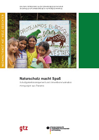 Vorschau der Titelseite der Broschüre "Naturschutz macht Spaß"
